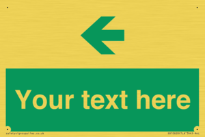 Custom Safe condition: Green Left arrow